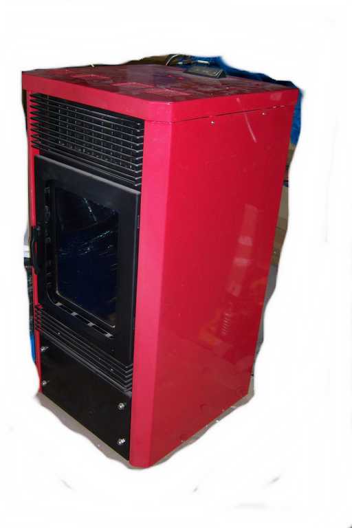PIECYK PIEC KOMINEK NA PELET PELLET 9kW USZKODZONY