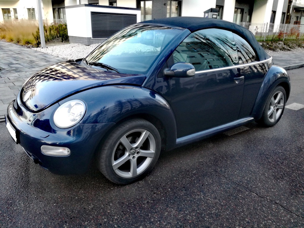 VW New Beetle 1.9 TDI 2005 rok cabrio audio alpine