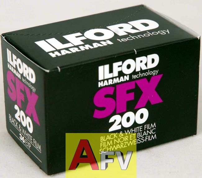 Film Ilford SFX 200/135/36  MAR 2019