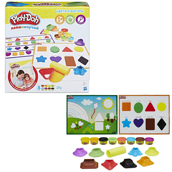 Hasbro Play-Doh B3404 nauka kolory liczby Rosyjski