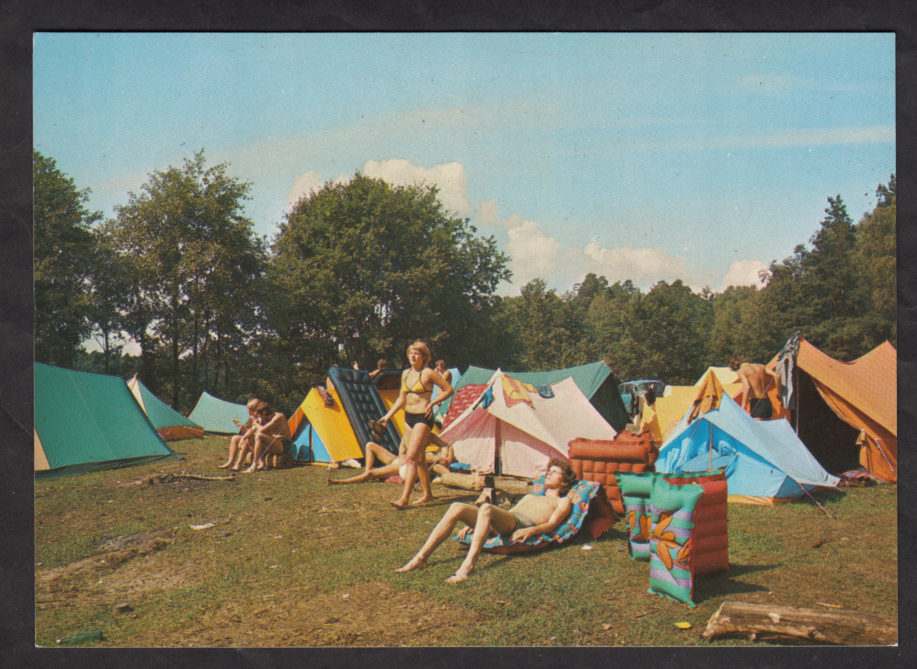71 / Mazury - Jezioro Nidzki - Pole namiotowe