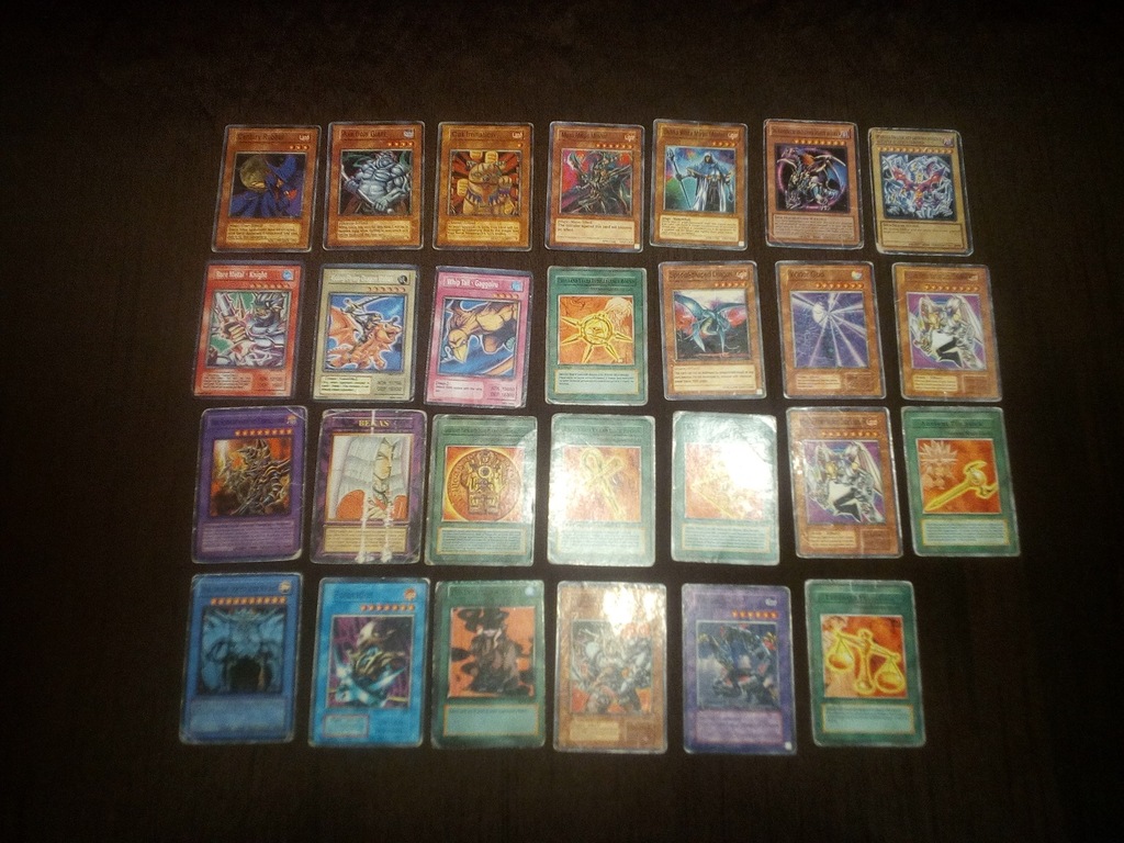 karty Yu-Gi-Oh! rok ? 27 sztuk