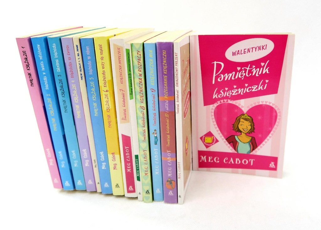 Meg Cabot - Pamiętnik księżniczki 14 tomów