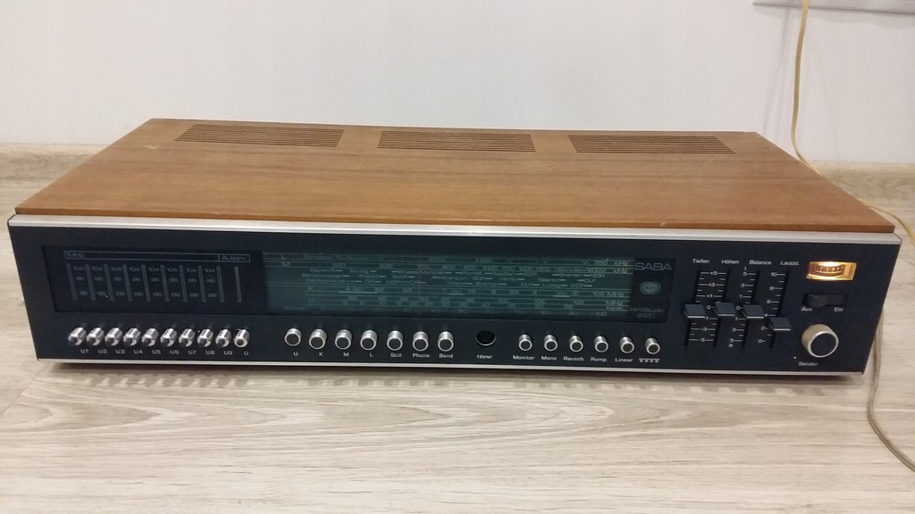 AMPLITUNER SABA HIFI STUDIO 8120 -KULTOWY- VINTAGE