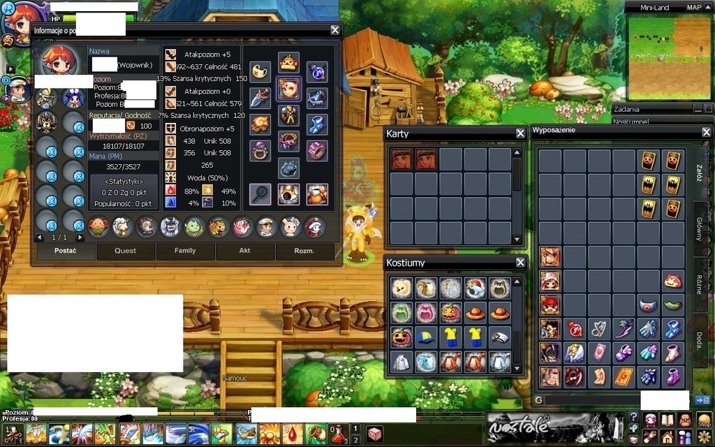 Nostale S1 Wojownik 85-88 lvl