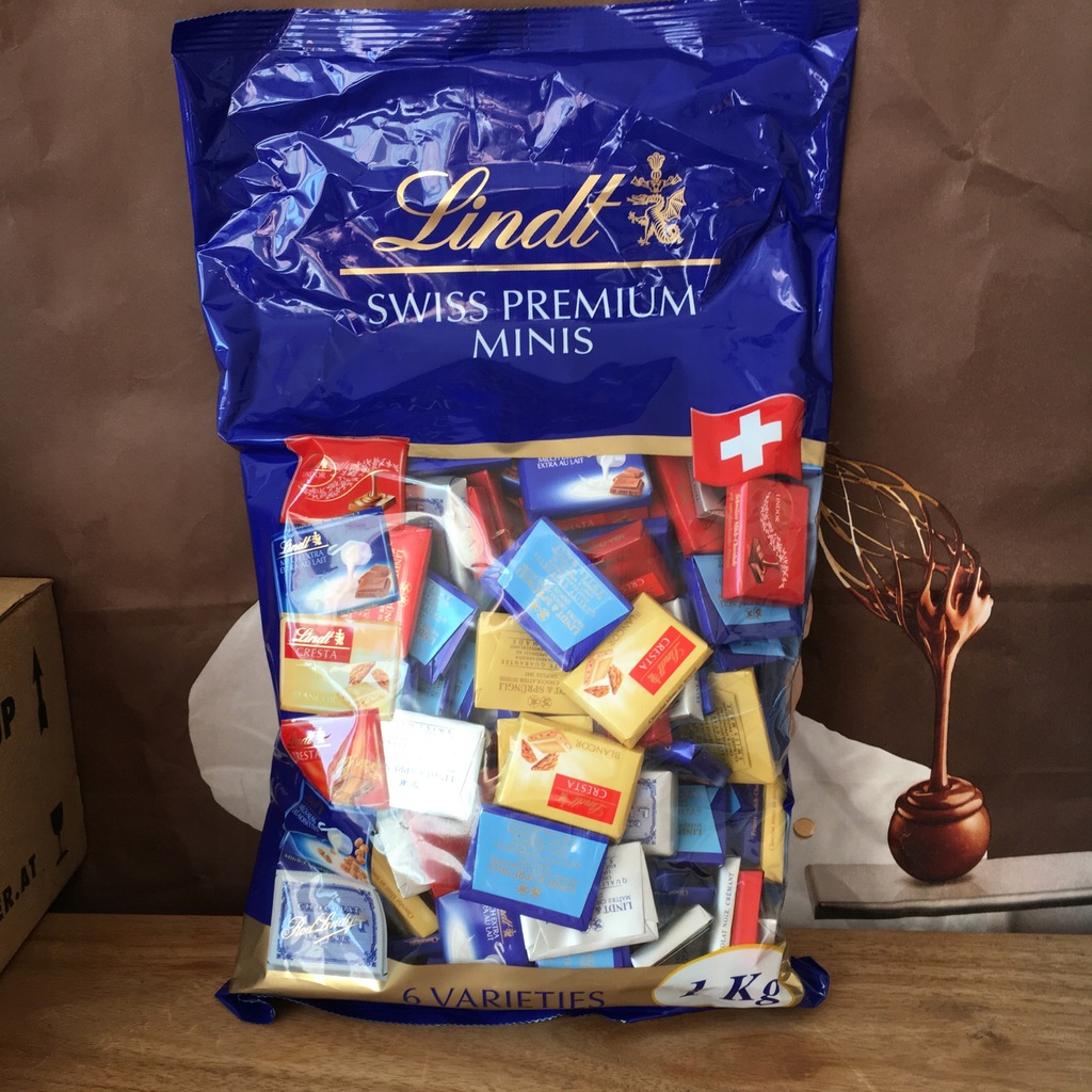 Lindt szwajcarskie czekoladki 1kg