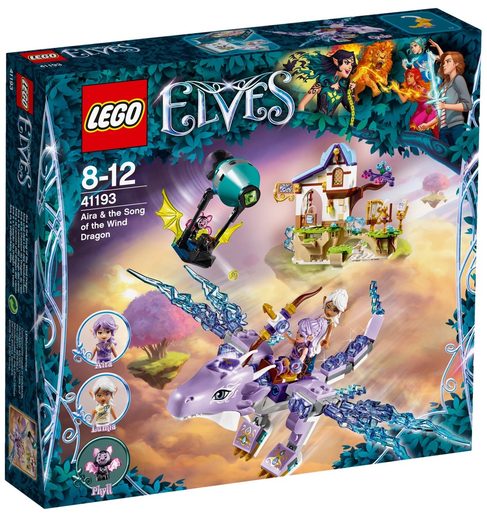 LEGO ELVES 41193 Aira i pieśń smoka wiatru