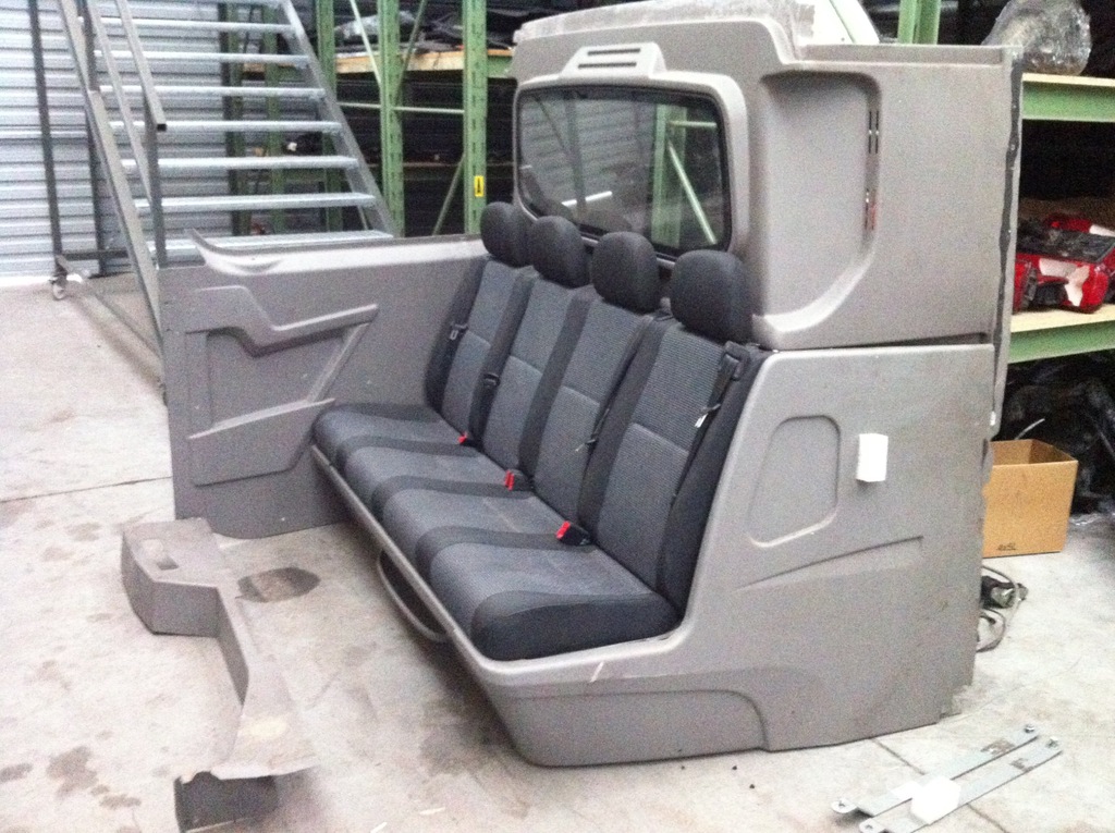 MERCEDES SPRINTER W906 KANAPA HOLENDERKA ZABUDOWA