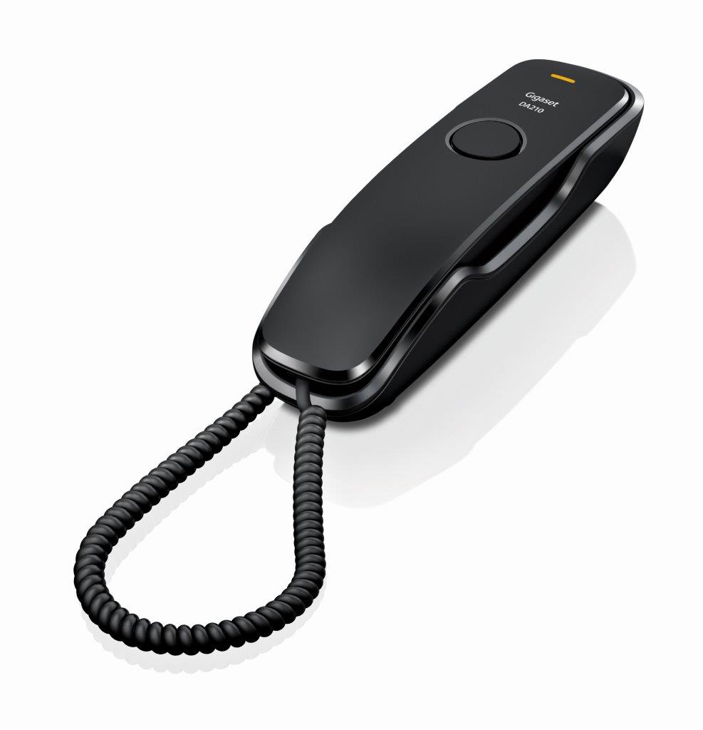 Купить Gigaset DA 210 черный проводной телефон: отзывы, фото, характеристики в интерне-магазине Aredi.ru