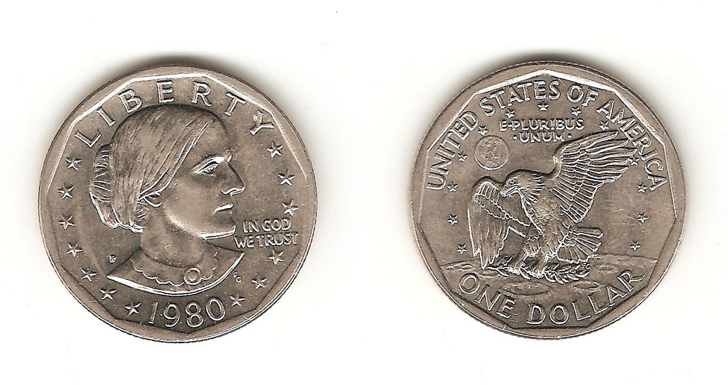 nx0138 ONE DOLLAR 1980 rok 1 DOLAR USA /0717/