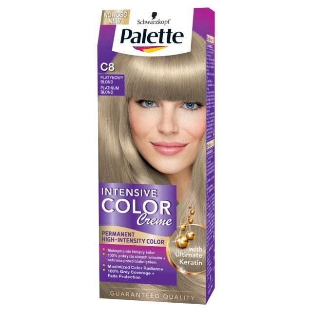 Palette farba C8 Platynowy blond