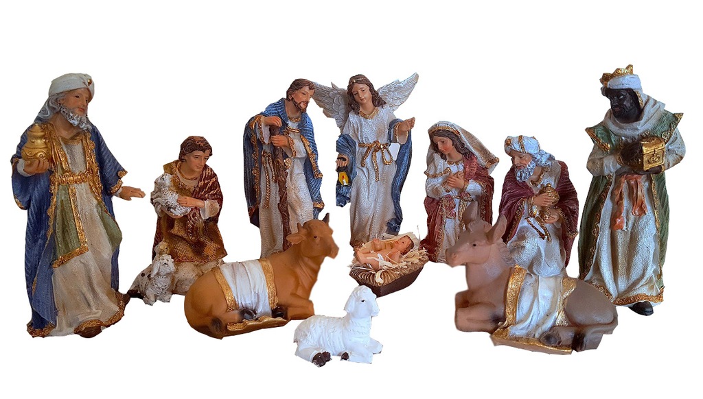 Szopka Bożonarodzeniowa- 15 cm- Figurki do Szopki