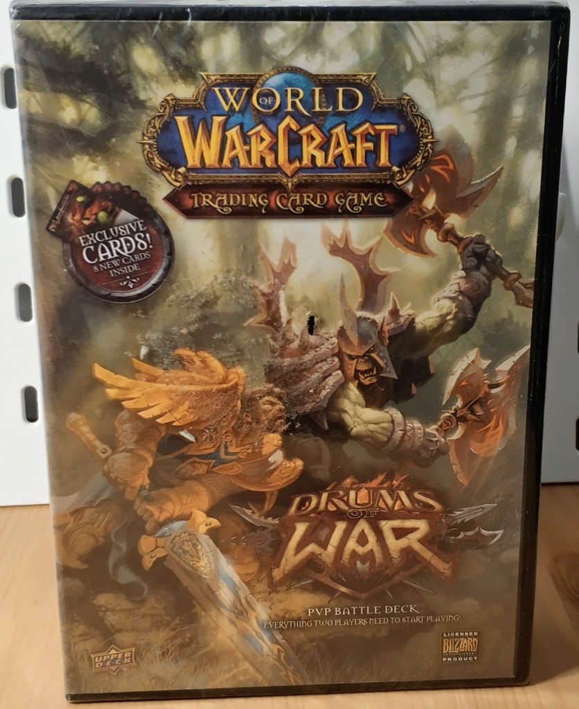 Drums of War PVP Battle Deck WoW TCG folia