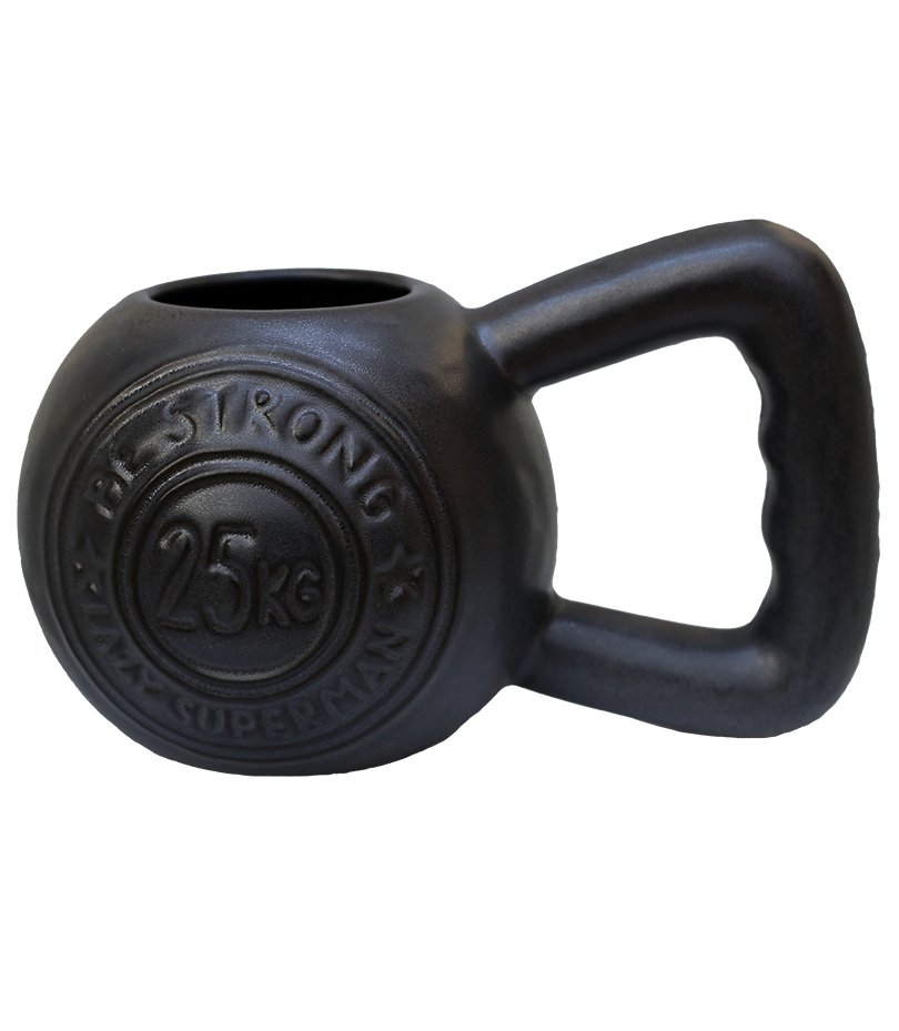 Lazy Superman - Kubek Kettlebell BE STRONG