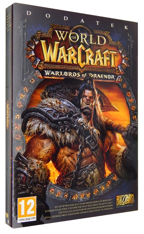 World Of Warcraft Warlords Of Draenor PC /Pudełko