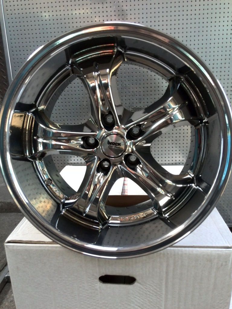 4 ALUFELGI  BROCK B15 9,5x18 5x120  ET20