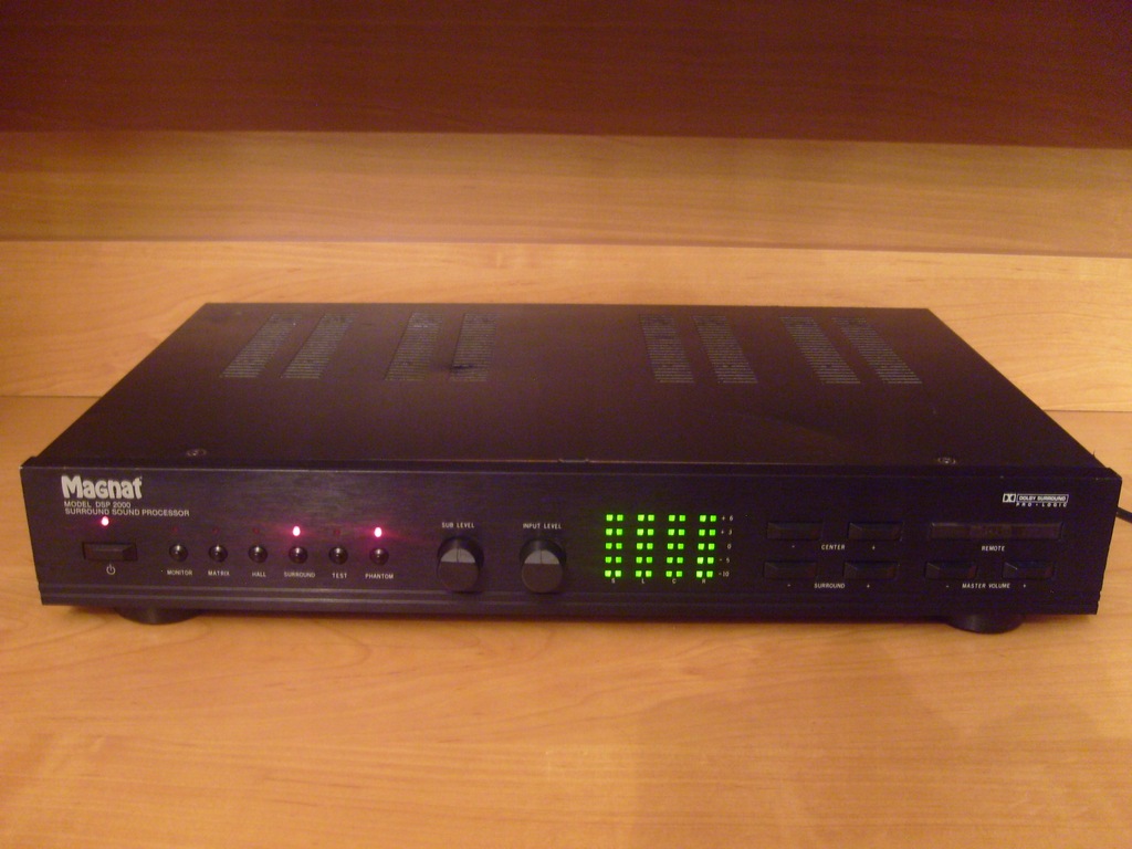 Procesor MAGNAT DSP 2000 SURROUND SOUND PROCESSOR