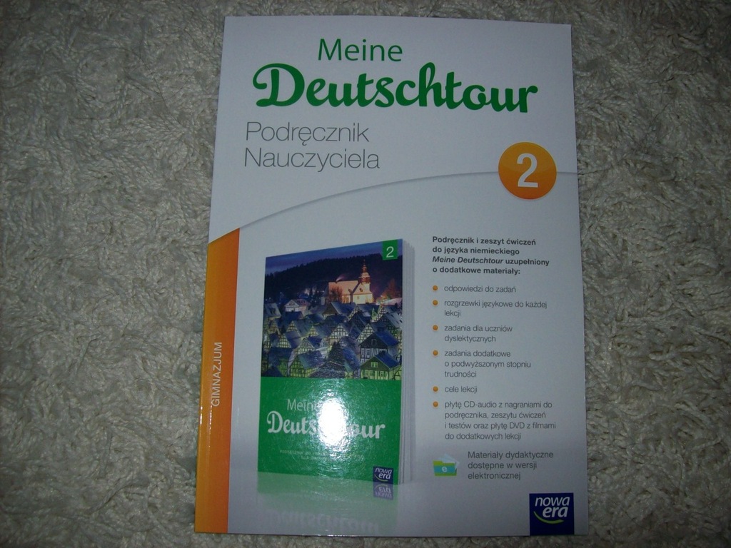 Meine Deutschtour 2 Podręcznik nauczyciela + 2 CD
