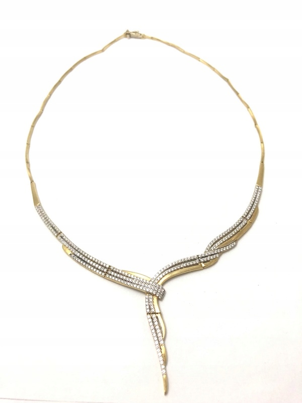 PIĘKNA ZŁOTA KOLIA 585 14,54 G