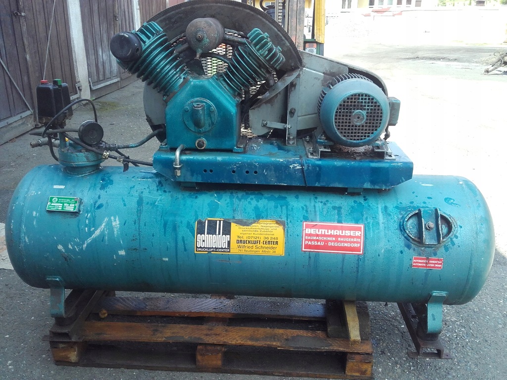 kompresor 300l 16bar Stenhoj Denmark