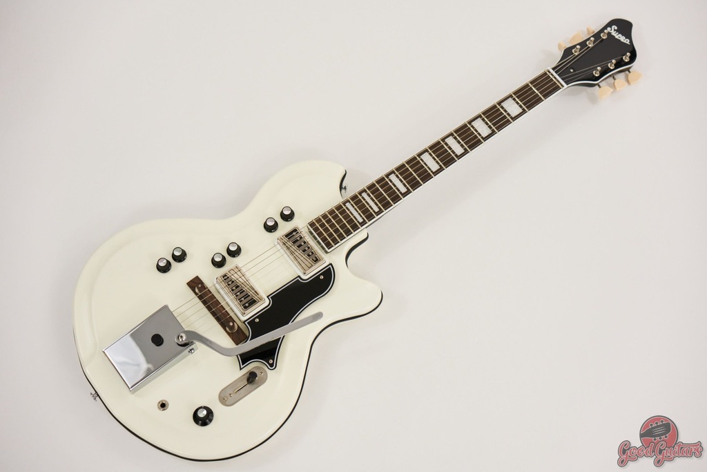 Supro Martinique Deluxe Gitara Semi Hollow Body