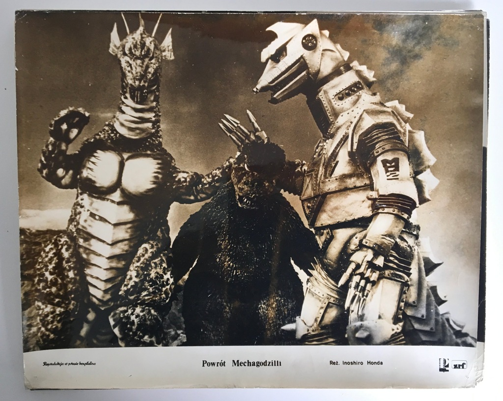 FOTOS Kinowy PRL - Powrót Mechagodzilli - GODZILLA