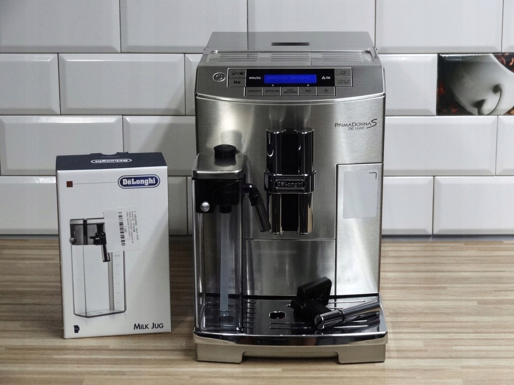 DELONGHI PRIMADONNA S DE LUXE INOX 26.455M PL MENU