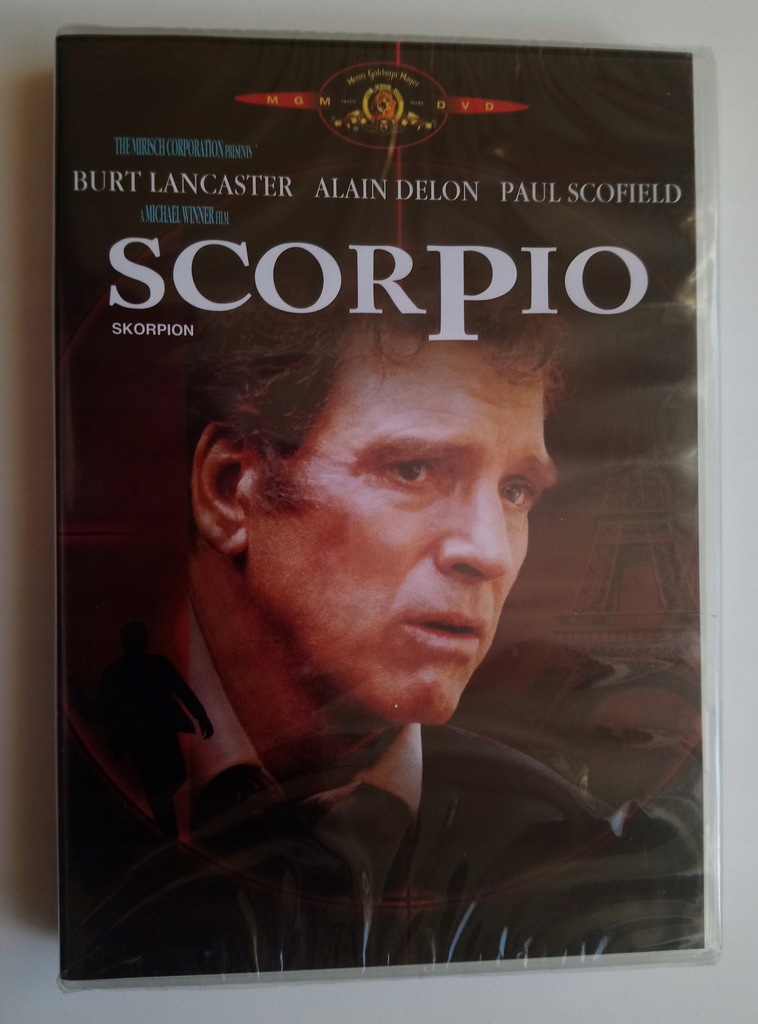 SKORPION SCORPIO Burt Lancaster Alain Delon DVD