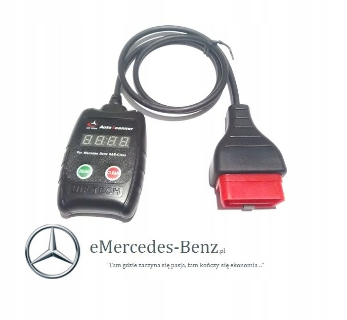 SKANER DIAGNOSTYCZNY UIF TECH MERCEDES KLASA E i S