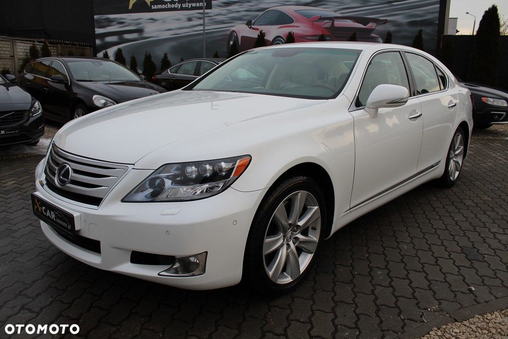 Lexus LS 600Hybrid 445KM 4x4 Jasny Środek Mark Lev