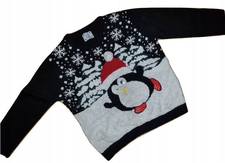 #K_FASHION - świąteczny sweter - ROZM.XL