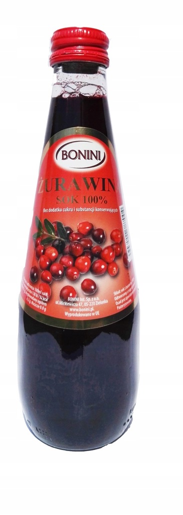 Bonini- drink wódka sok żurawinowy limonka
