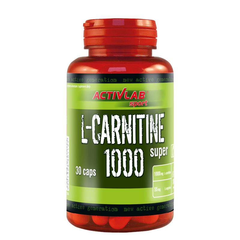 ACTIVLAB L-Carnitine 1000 30 caps.spalacz + gratis