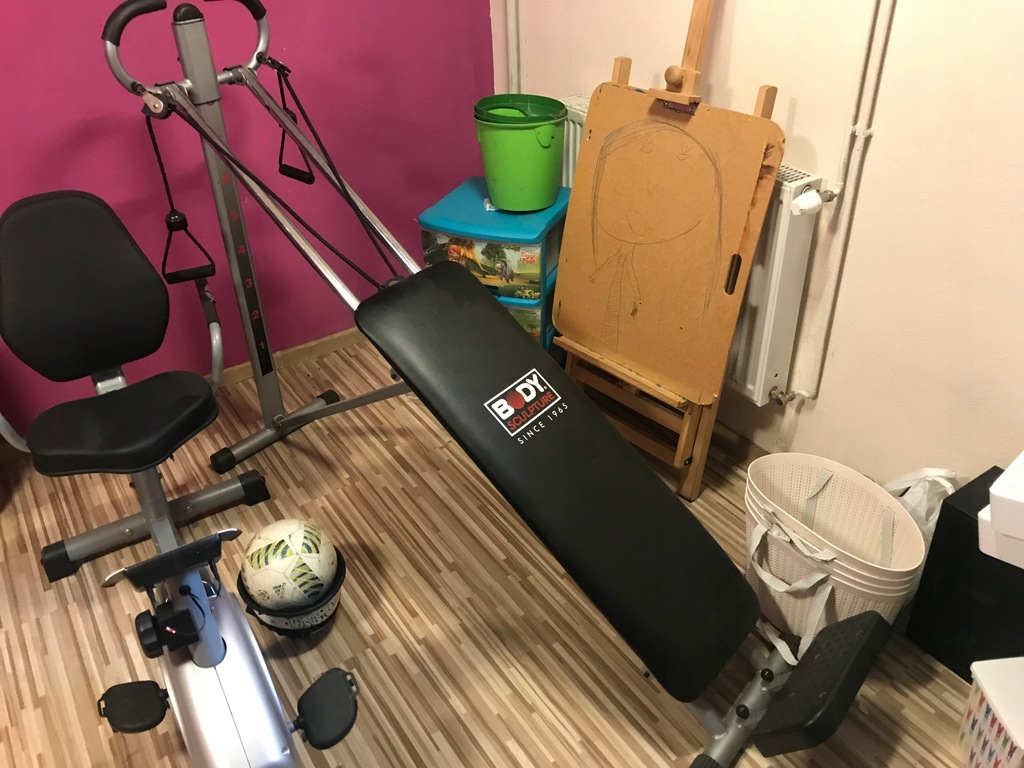 Total Gym body Sculpture