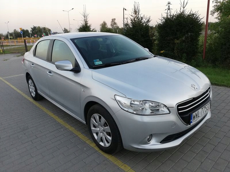 PEUGEOT 301 2014r 1.6 benzyna serwis ASO