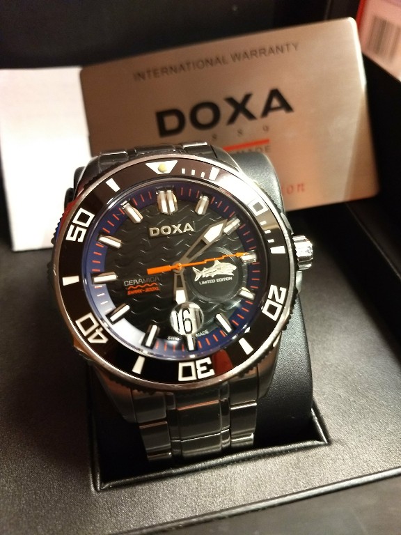 Doxa shark ceramica on sale xl limited edition