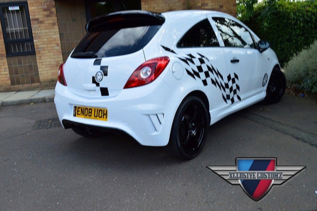 OPEL CORSA D OPC, SPOILER, SPOILERY TUNING