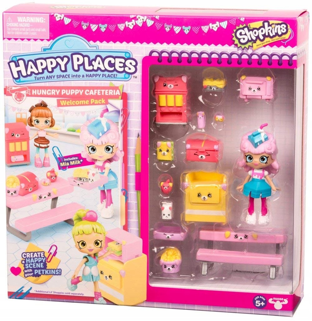 Shopkins KAWIARNIA HUNGRY PUPPY CAFETERIA =W/P