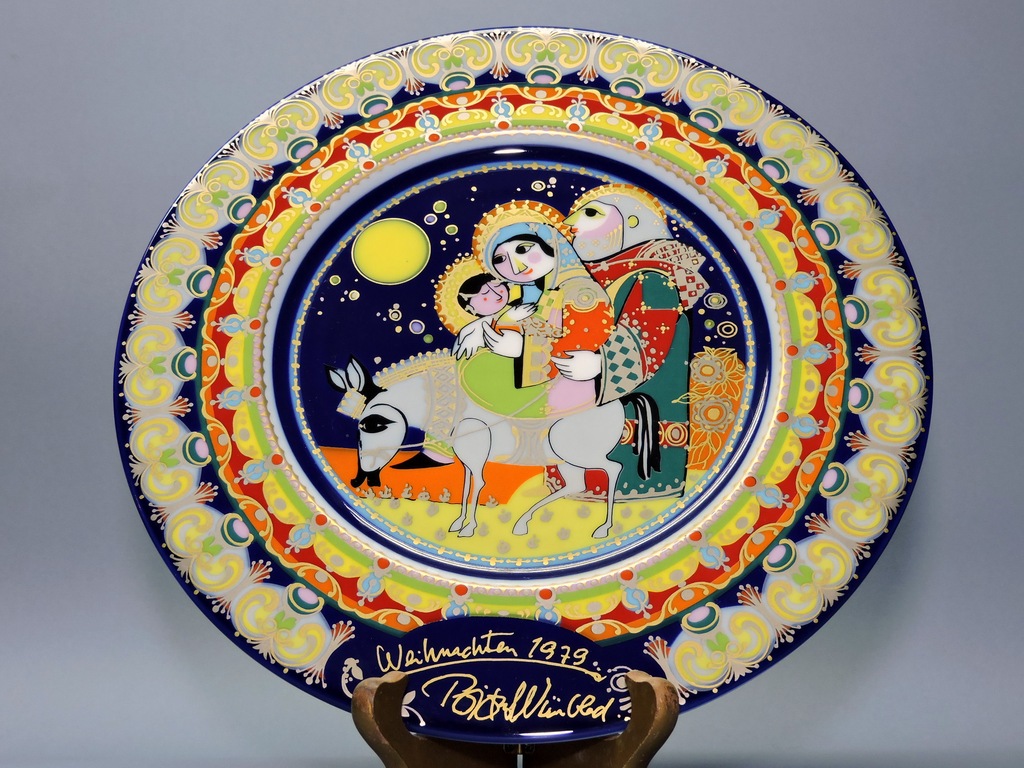 Patera talerz Rosenthal Święta Rodzina 1979
