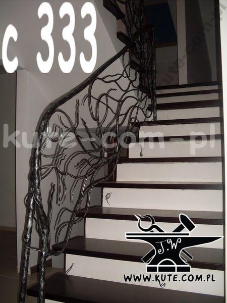 BALUSTRADY PORĘCZE KUTE BALKON SCHODY MAZOWIECKIE
