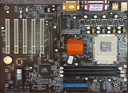 Płyta główna ECS K7VZA Socket A rev:1.0