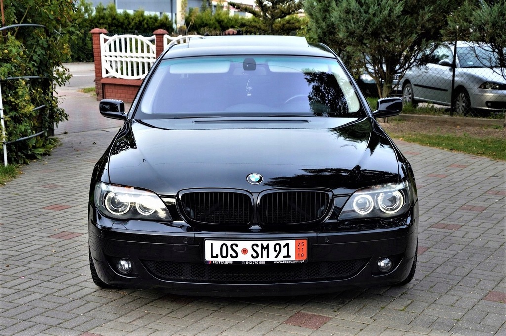 BMW 750i E65 LIFT SHADOW LINE KOMFORTY WENTYLOWANE