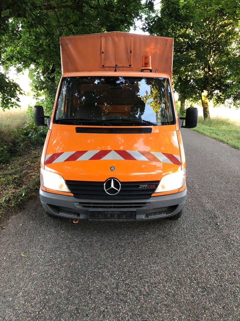 Mercedes Sprinter 211 CDI doka z plandeką !