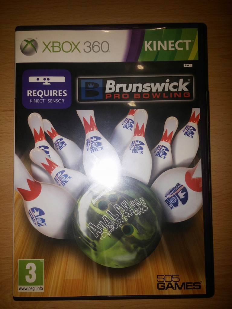 Gra Brunswick Pro Bowling Kręgle Xbox 360 BCM
