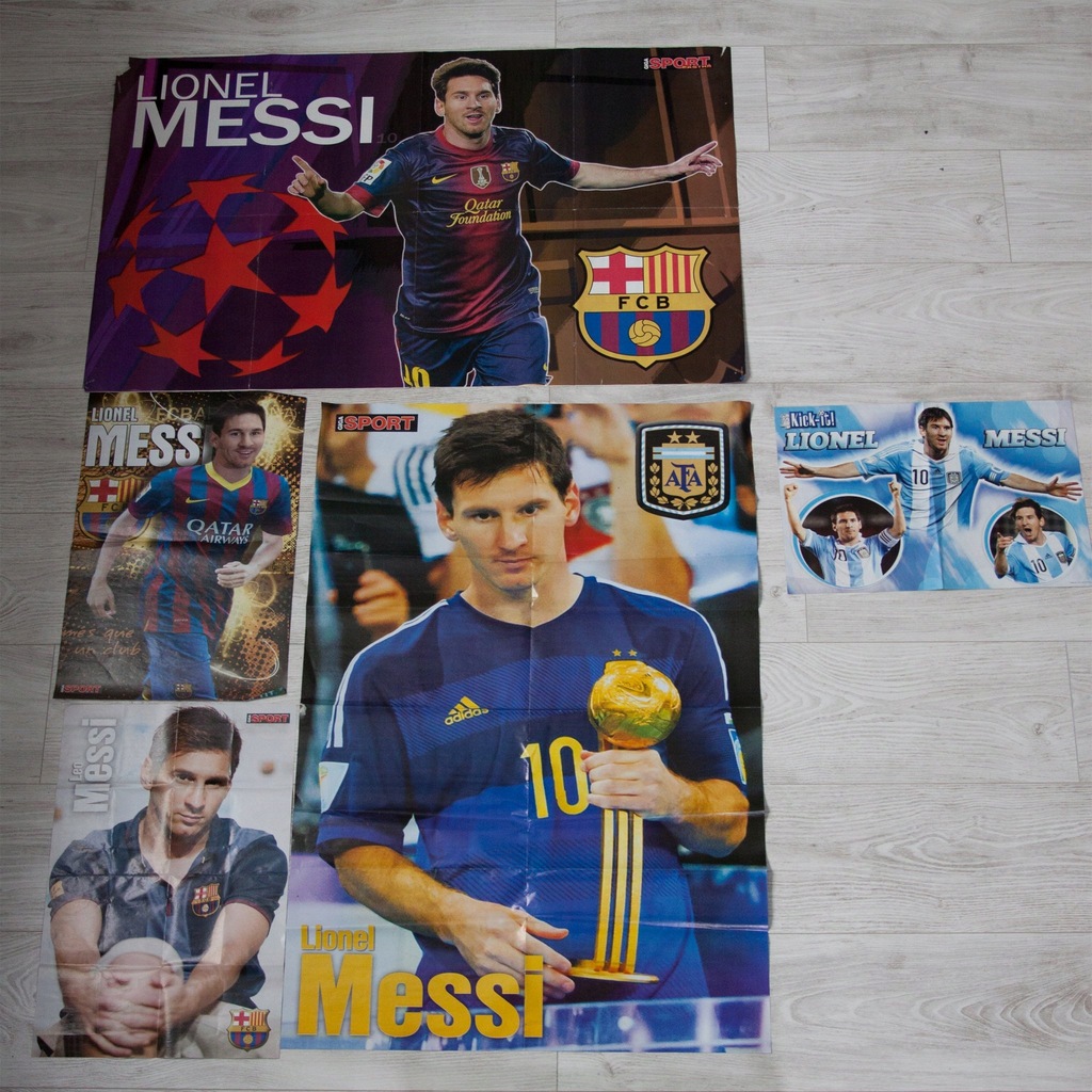 Plakaty piłkarskie Leo Messi