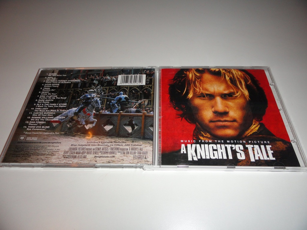 OBŁĘDNY RYCERZ - A KNIGHT'S TALE - SOUNDTRACK !!!!