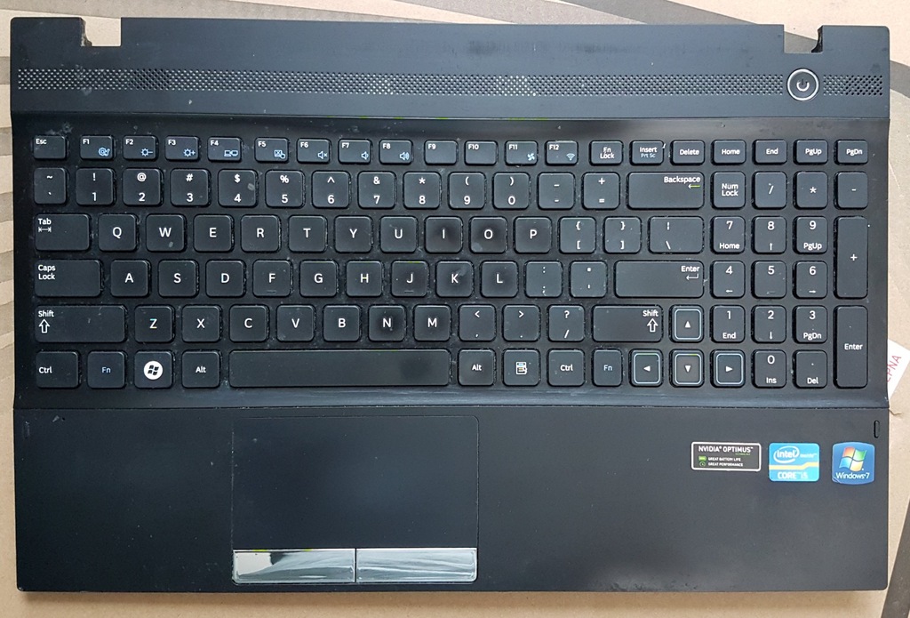 obudowa górna touchpad klawiatura Samsung NP300V5a