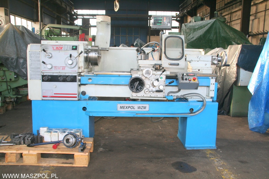 Tokarka TUB 40 x 1000 r.b 2004 MEXPOL FILM !!!!!!