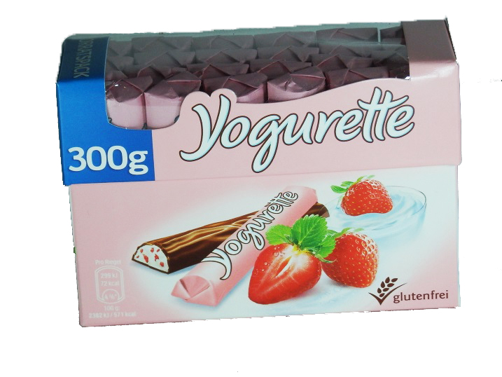 KINDER CZEKOLADKI JOGURTOWE 300g Z NIEMIEC