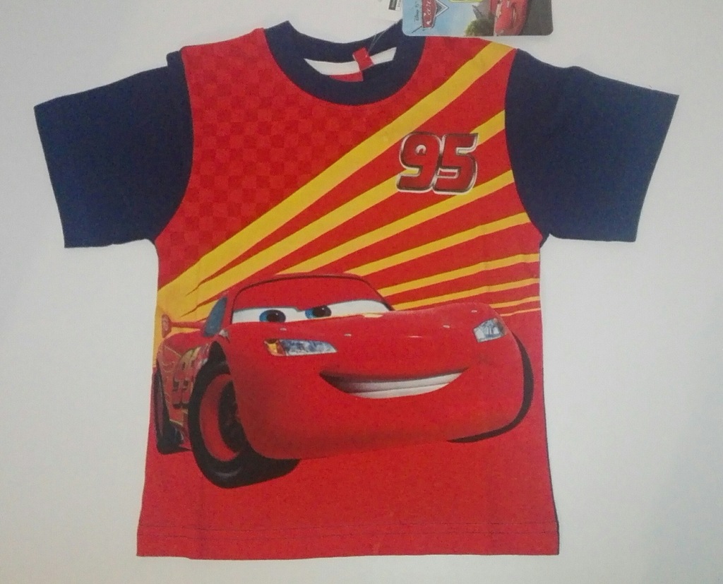 Nowa koszulka Zygzak McQueen 110/116